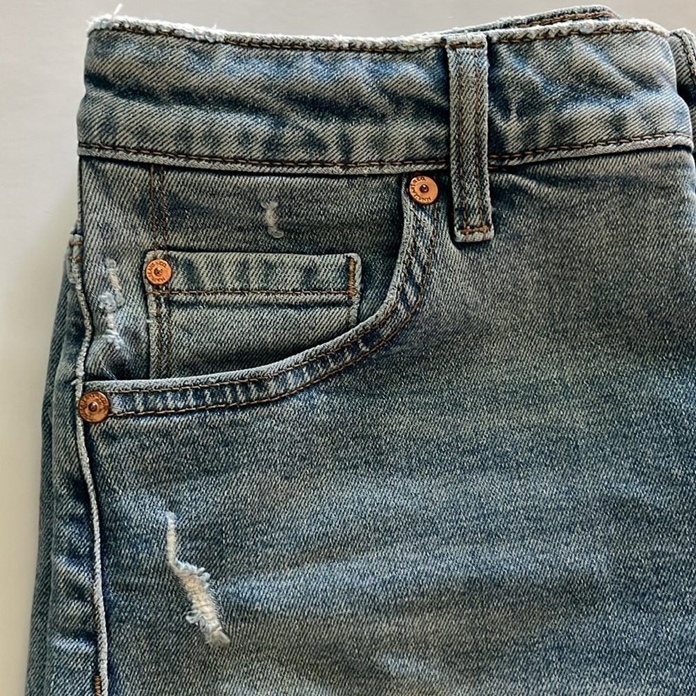 Mavi Jeans Cut Off High Rise Shorts Size 27 - Picture 14 of 16